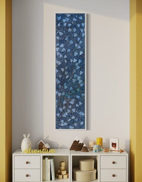 Fish Stick Sardines | Framed Giclee Print on Canvas